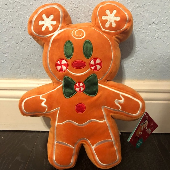 mickey gingerbread plush